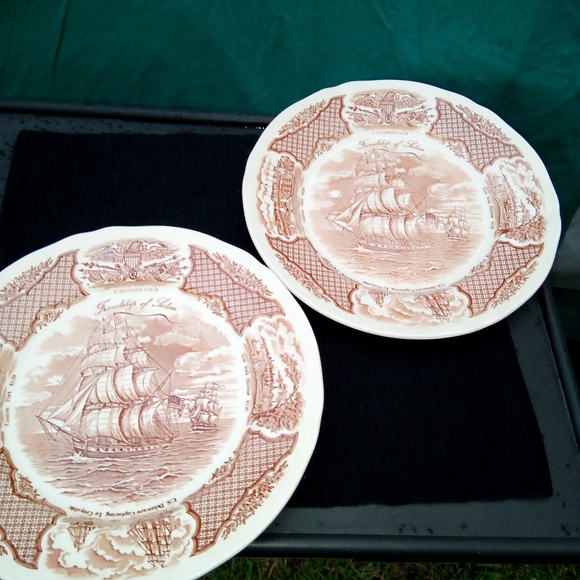 Vintage Alfred Meakin, Staffordshire, England Fair Winds Set of 15 - Picture 15 of 16